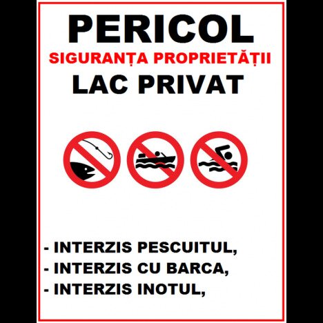 Placuta pentru locuri private